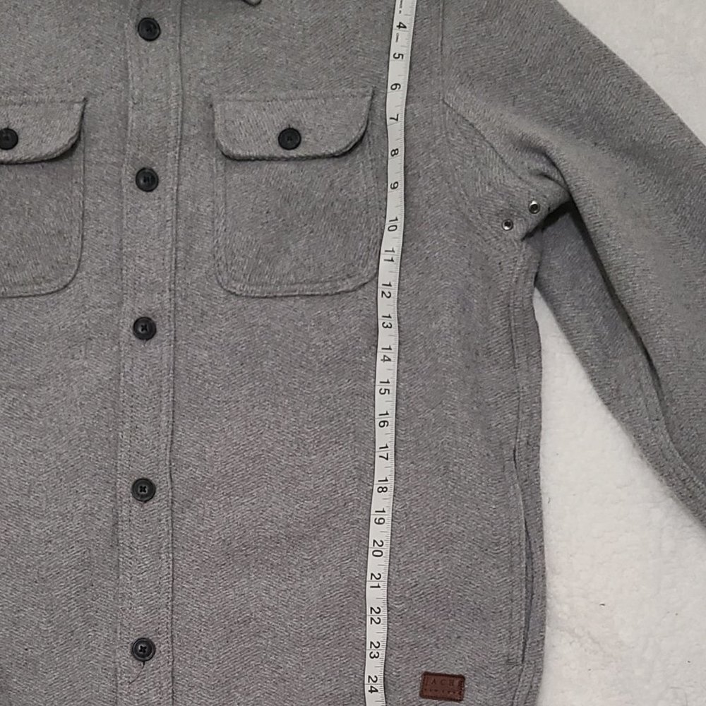 Jachs New York Fully Lined Wool Blend Button Up Lightweight Multi-Pocket Jacket - Picture 9 of 12